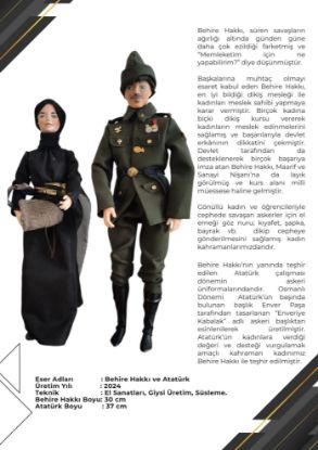 Behire Hakkı ve Atatürk resmi