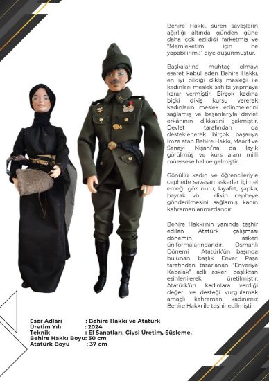 Behire Hakkı ve Atatürk resmi