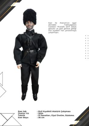 Sivil Kıyafetli Atatürk Çalışması resmi